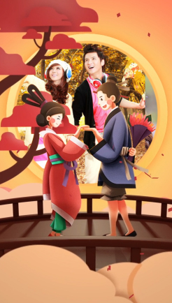 七夕相会鹊桥